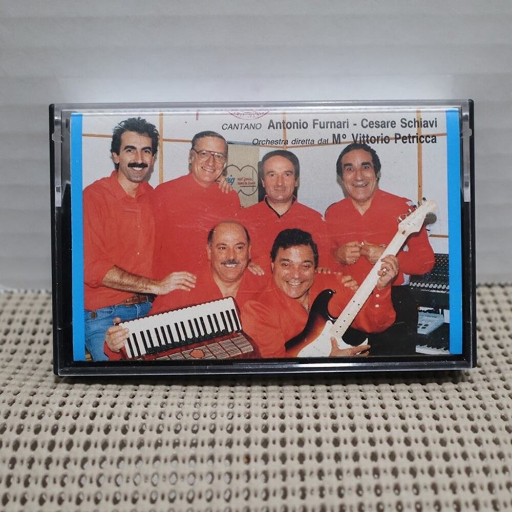 Antonio Furnari Cesare Schiavi DALL'ITALIA con MUSICA e FANTASIA Cassette